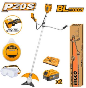 Débroussailleuse et coupe bordure à batterie - 40V (20V*2)