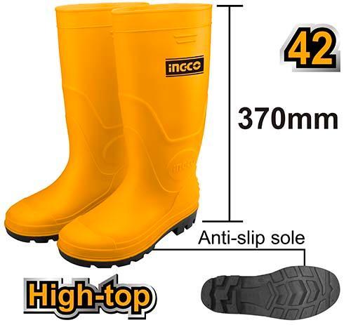 Bottes de pluie jaune - P42