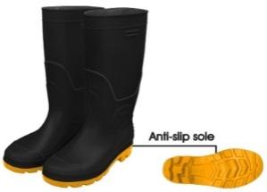 Bottes de pluie noir - P41