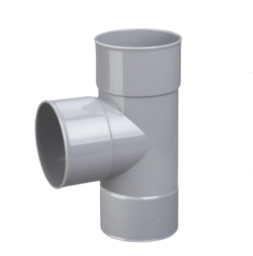 TE PVC F/F DIAM 100 KMEI. POIDS 375G, COULEUR  WHITE