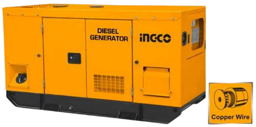 Groupe électrogène silencieux - Triphasé -  DIESEL - 11.0kW