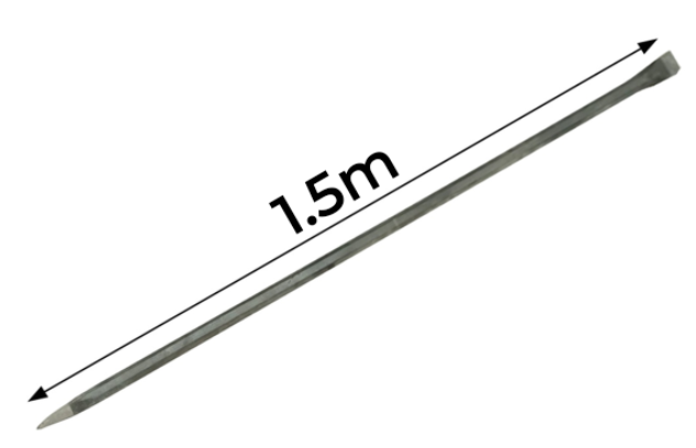 BARRE A MINE 1,50M
