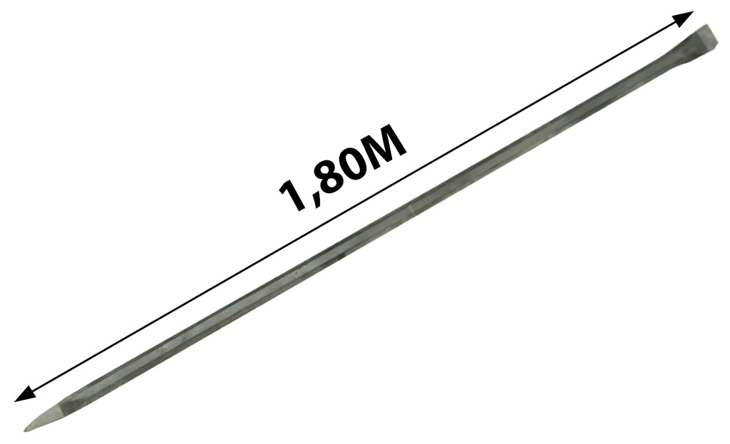 BARRE A MINE 1,80M