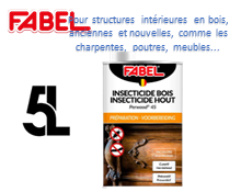 Fabel Woodcare Combi Aqua RTU (insecticide et fongicide) 5000 ml