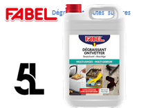 Fabel SUPER DEGRAISSANT (dégraissant surpuissant)F.I. 5000 ml.