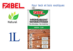 Fabel Imperméabilisant Teck et Bois exotiques 1 L