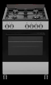 DGS602 DEFY 60CM GAS/ELECT STOVE 4B FA