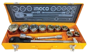 15 Pcs 3/4" socket set