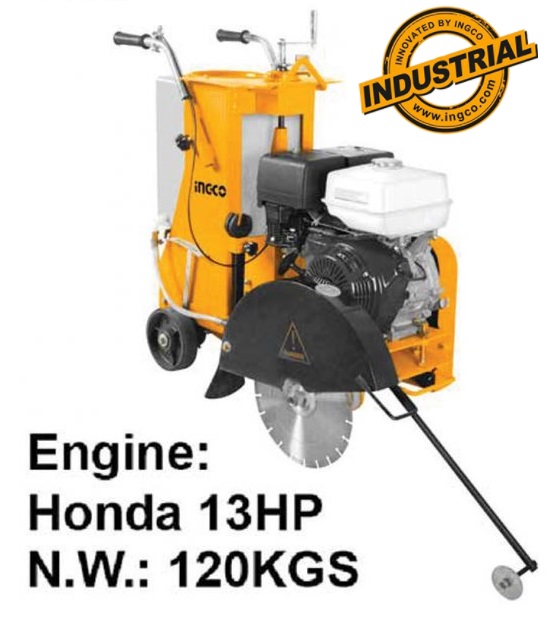 Scie à sol thermique (Moteur HONDA) - ESSENCE - 9.6kW
