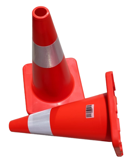 Cône de signalisation 45cm Pvc 0,65kg