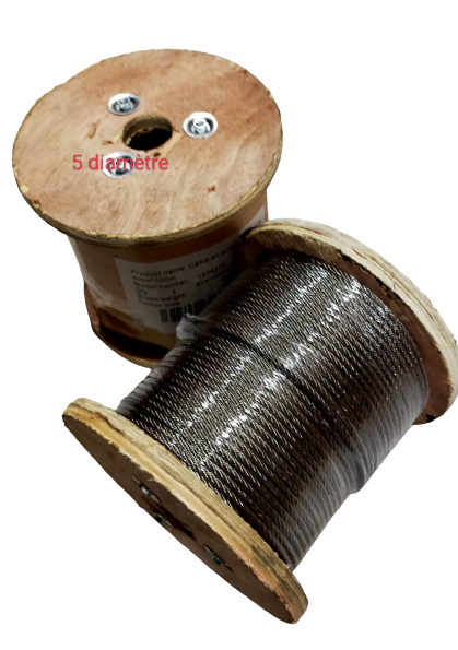 Câble Inox 4mm*100m
