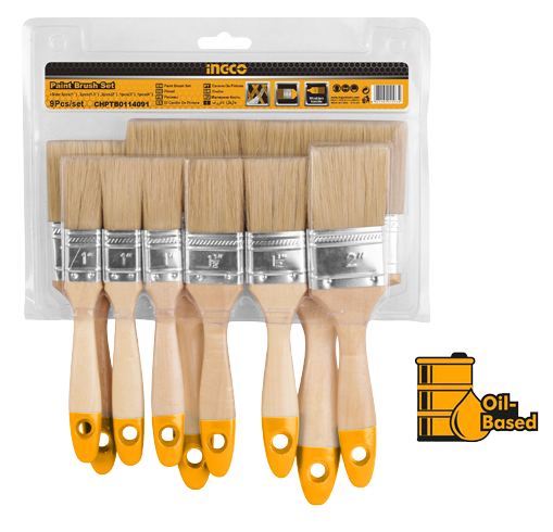 9 Pcs paint brush set
