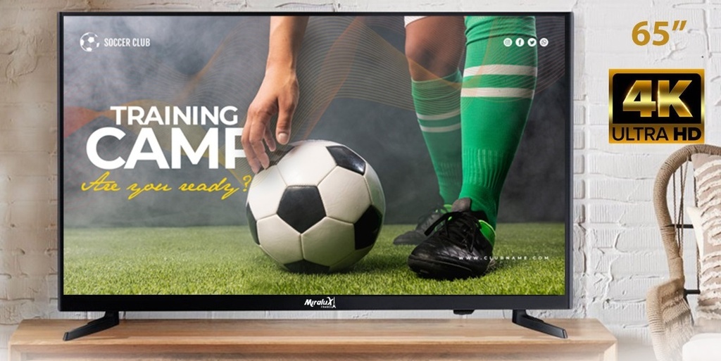 TELEVISEUR LED MIRALUX 65&quot; SMART