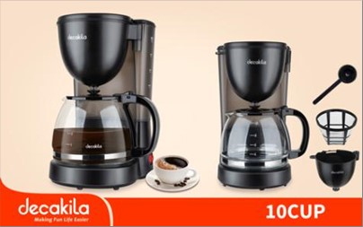 DRIP COFFE MAKER 1,25L 750W DECAKILA