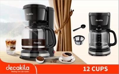 DRIP COFFEE MAKER1,8L 900W DECAKILA