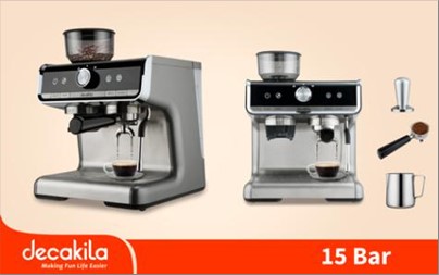 ESPRESSO COFFEE MACHINE WITH GRINDER 15BAR 2.8L DECAKILA