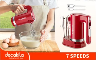 CORDLESS HAND MIXER 90W DECAKILA