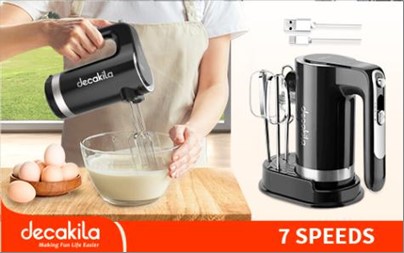 CORDLESS HAND MIXER DECAKILA