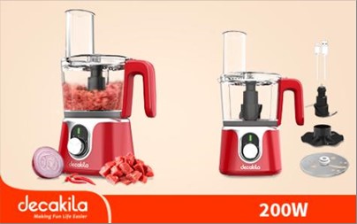 CORDLESS FOOD PROCESSOR 1.25L DECAKILA