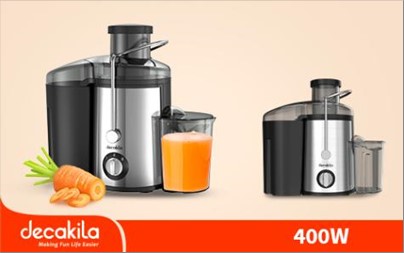 CENTRIFUGAL JUICING MACHINE 0.70L 400W DECAKILA