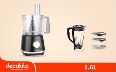 FOOD PROCESSOR 1.6L 800W DECAKILA