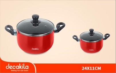 CASSEROLES 24*11CM DECAKILA