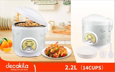 RICE COOKER 2,2L DECAKILA