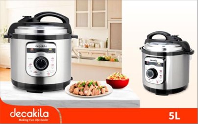 ELECTRIC PRESSURE COOKER 5L DECAKILA