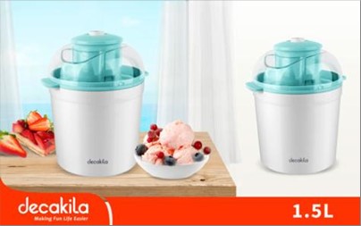 ICE CREAM MAKER 12W DECAKILA