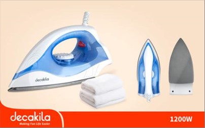 DRY IRON 1200W DECAKILA