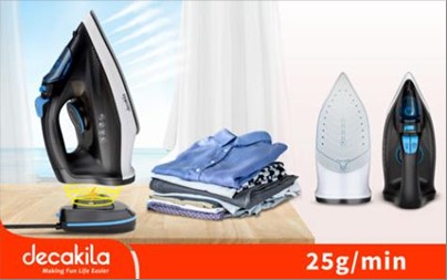 STEAM IRON 2200W DECAKILA