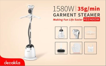GARMENT STEAMER 1580W DECAKILA