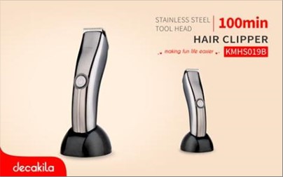 HAIR CLIPPER 166*35MM DECAKILA