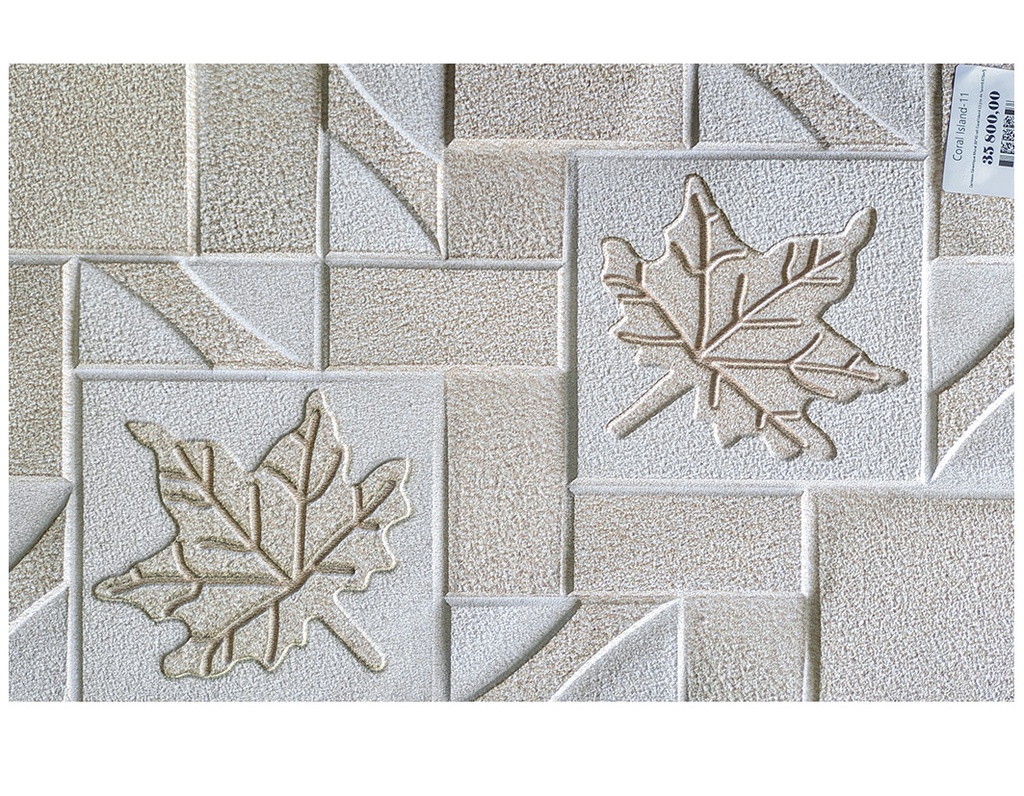 Carreaux Céramique Mural 30*45 ref: Coral Island-11 (ctn de 5pcs=0.675m²)