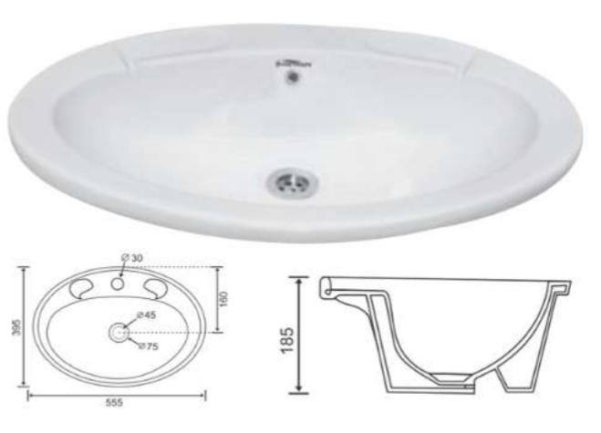 Ceramic Sanitarywares ref: Bilek 703