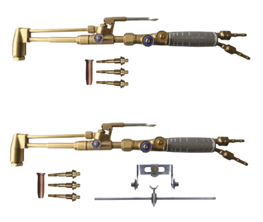 Cutting Torch Set Oxygen - Natural Gas (without carriage) Shank (Handle) 1051300257 GEDIK