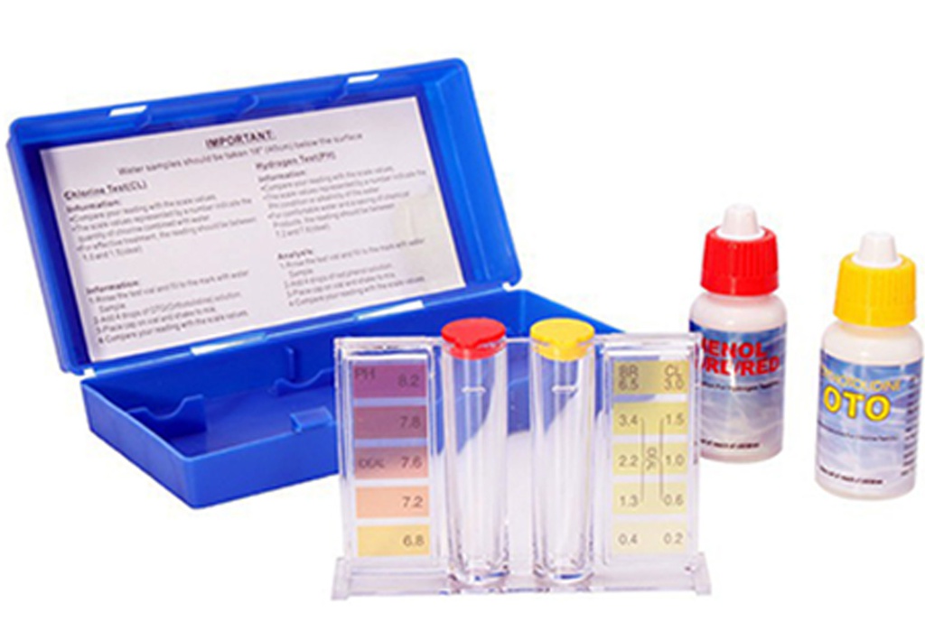 TEST CHLORE EN KIT POUR PH &amp; CL