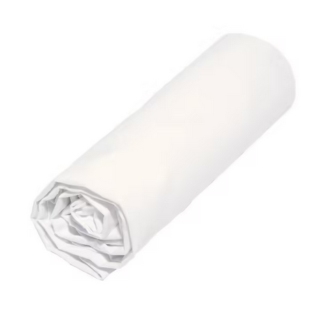 DRAP DE LIT EN 2,60M LARGE ROUL 100M 100% COTTON AVEC BANDE 
