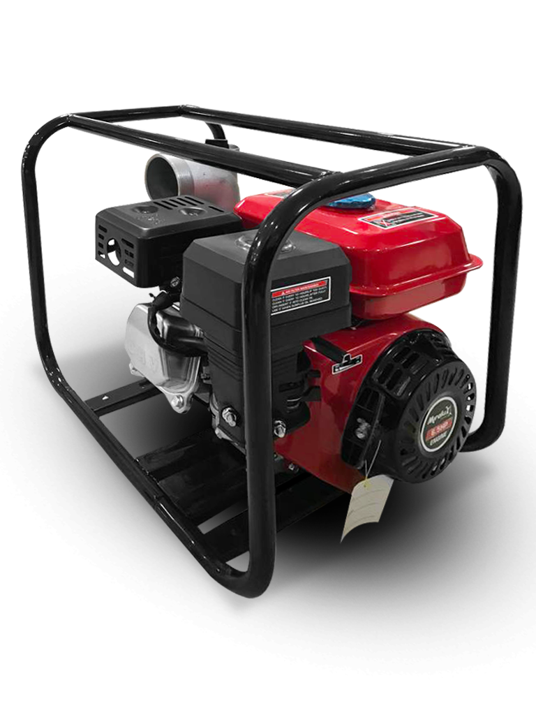 MIRALUX WATER PUMP, DIAM:50MM, SUCTION HEIGHT:7, RECOIL START:170F/7.0HP, PUMP LIFT:26M, MAX FLOW:370L/MIN - MIRALUX GWP202