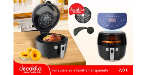 TRANSPARENT WINDOW AIR FRYER 7L