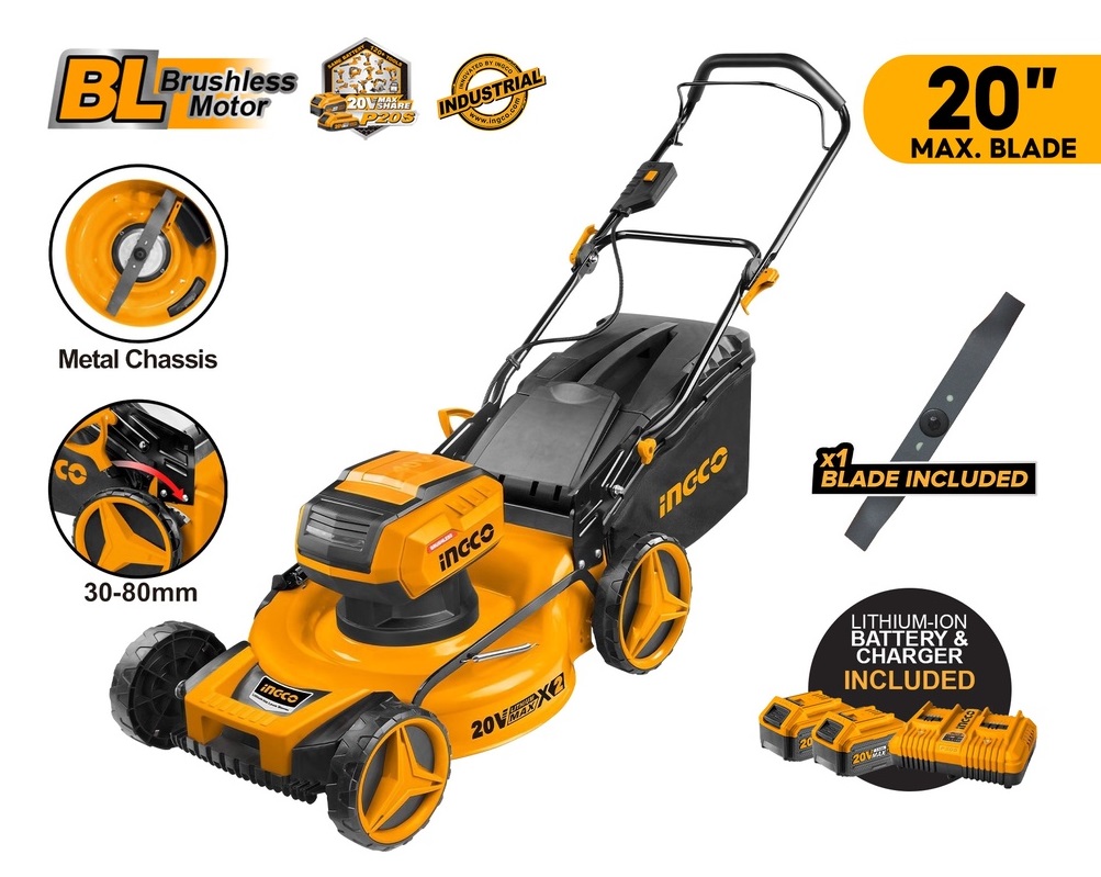 Lithium-ion lawn mower