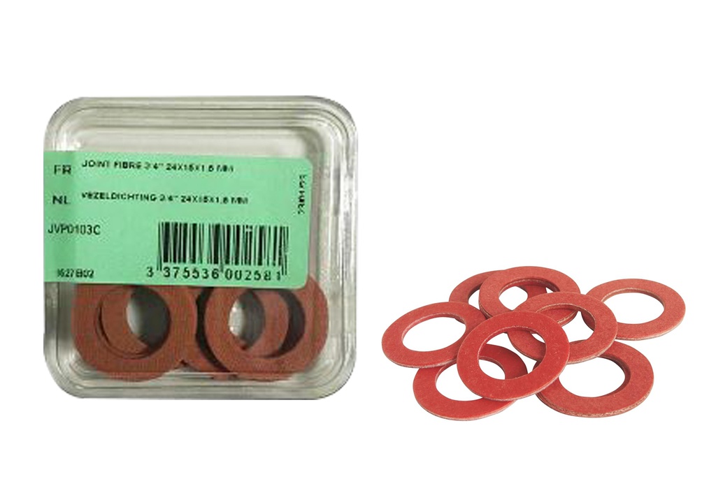 JOINTS FIBRE 20/27 OU 3/4&quot; (10 PIECES) JVP0103C