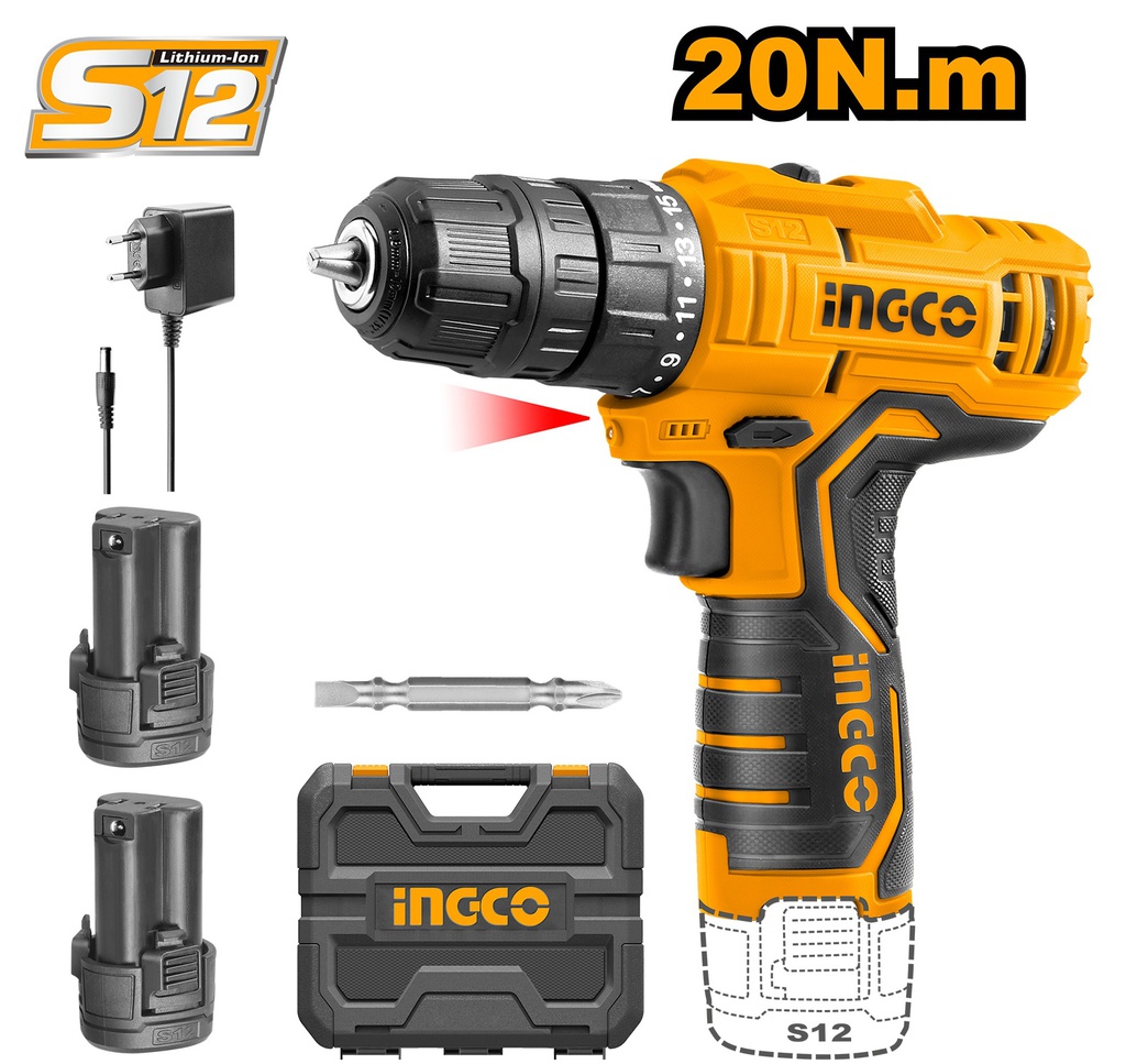 Lithium-ion cordless drill