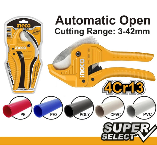 PVC pipe cutter