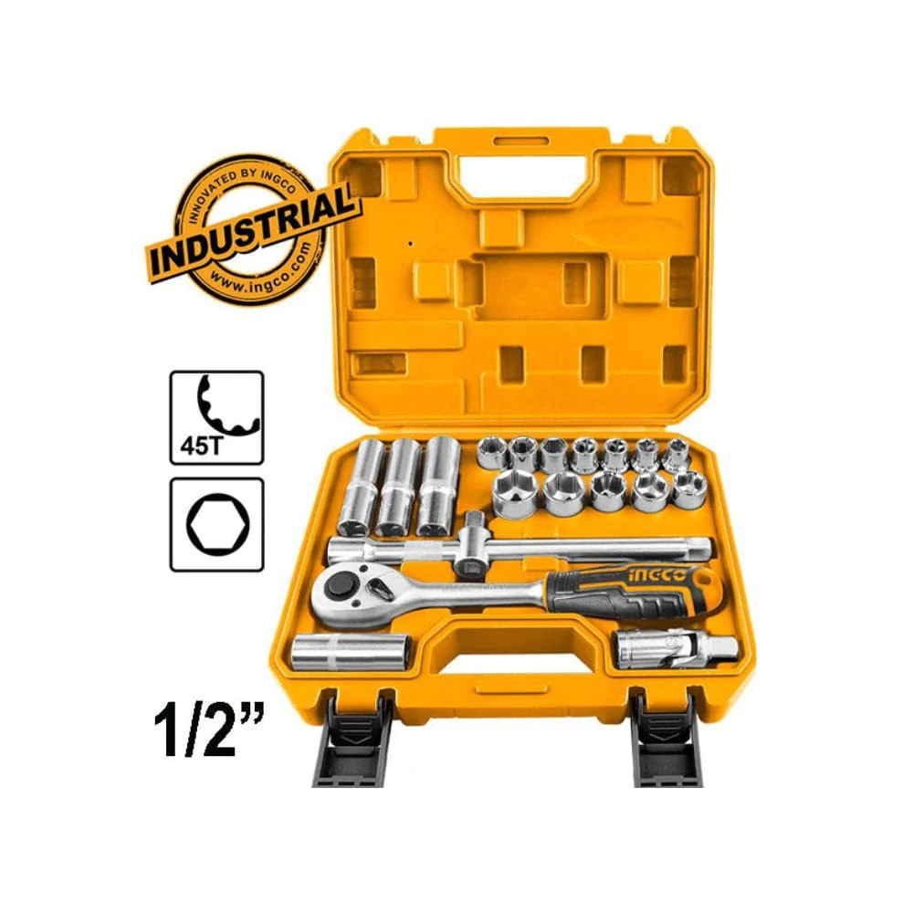 20 Pcs 1/2&quot; socket set