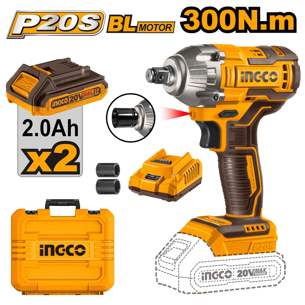 Lithium-ion impact wrench