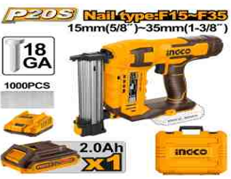 Lithium-ion cordless brad nailer kit