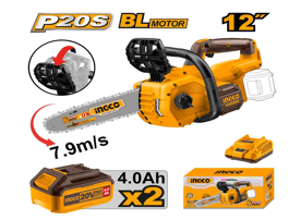 Lithium-ion chain saw