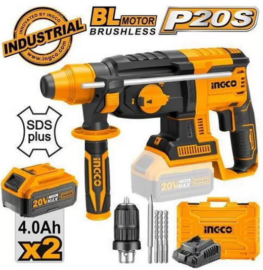 Lithium-ion rotary hammer