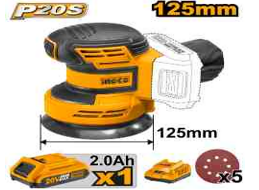 Lithium-ion random orbit sander